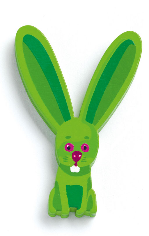 Houten dierenletter Y