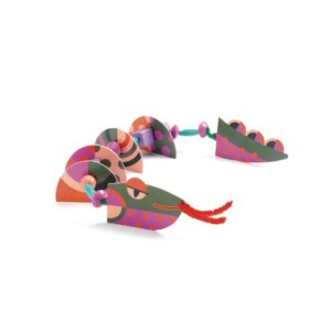 knutselen dieren djeco rijgen chenille kralen DJ08978