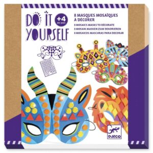 knutselen maskers maken Djeco DJ07900 jungledieren