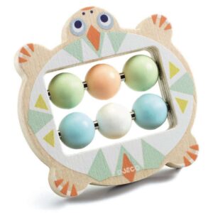 babybouli Rammelaar Djeco pastel schilpad babybouli