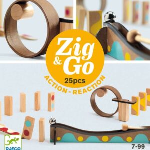 djeco zig go knikkerbaan reactiebaan dring DJ05642
