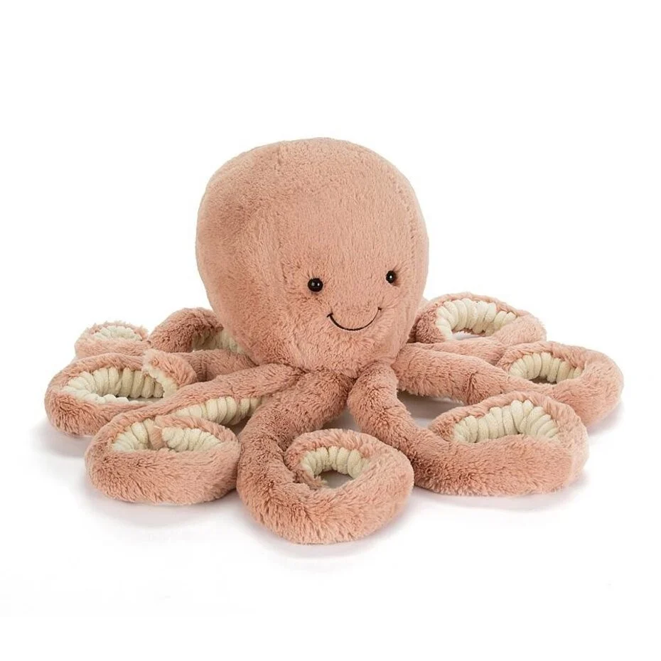 Roze Little Odell Octopus Jellycat