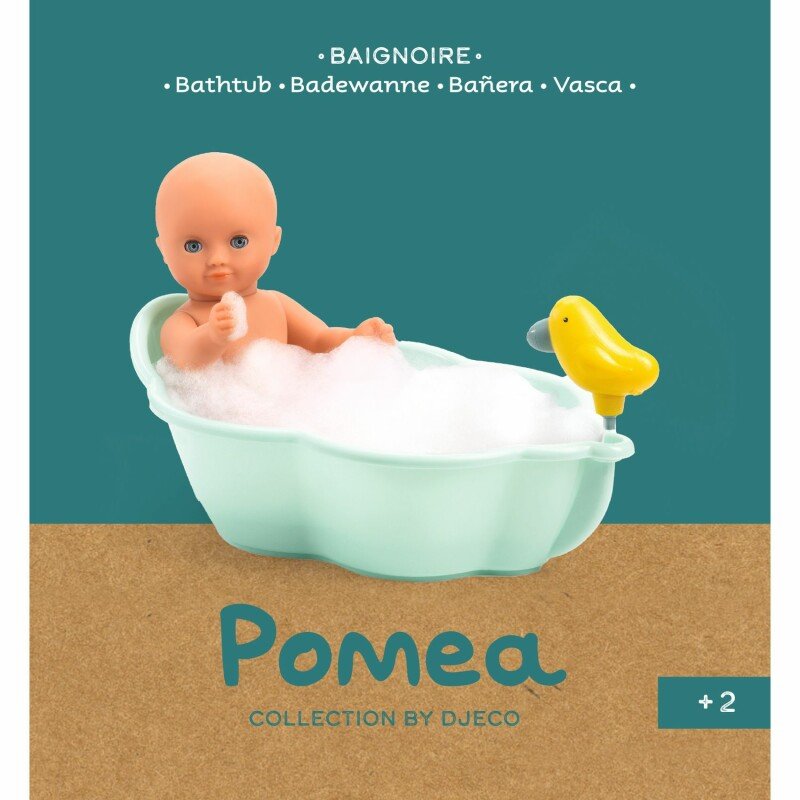Djeco poppenbadje badkuip pop pomea