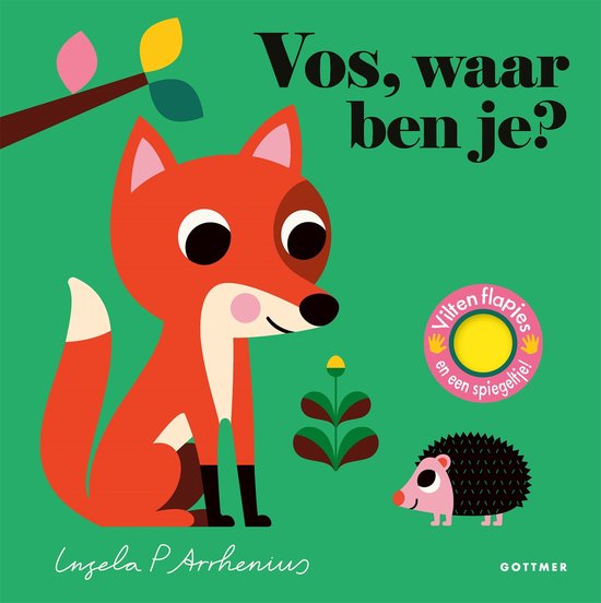 Vos, waar ben je? ingela vilten flapjesboek